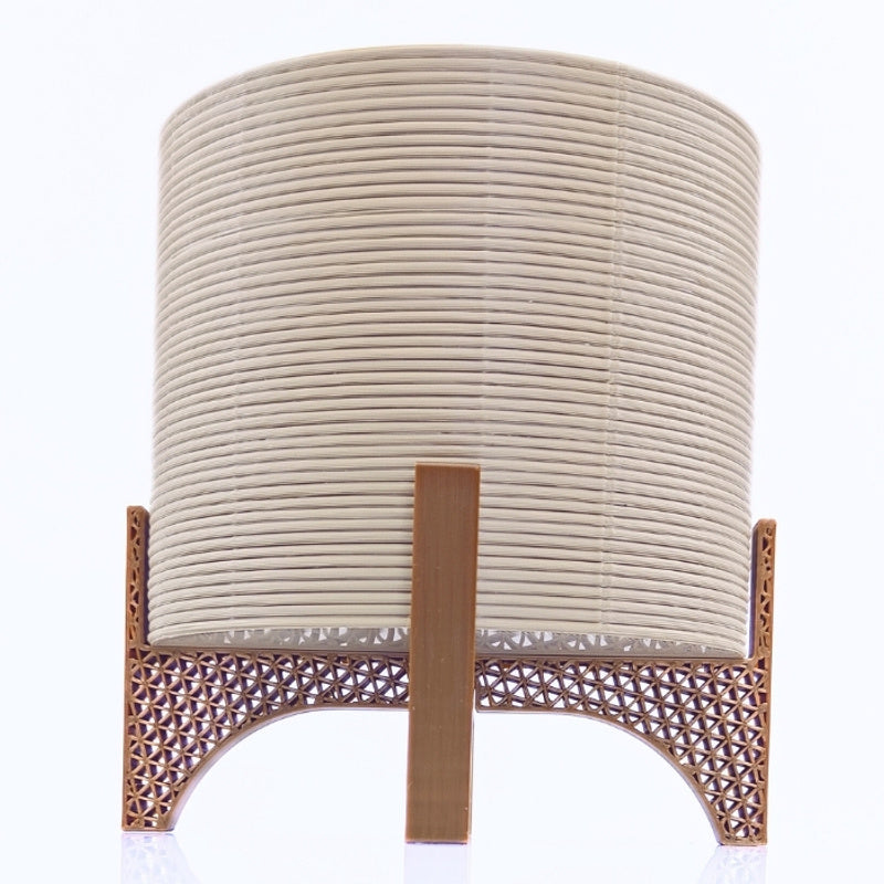 Vaso Cachepot Médio com Suporte para Plantas