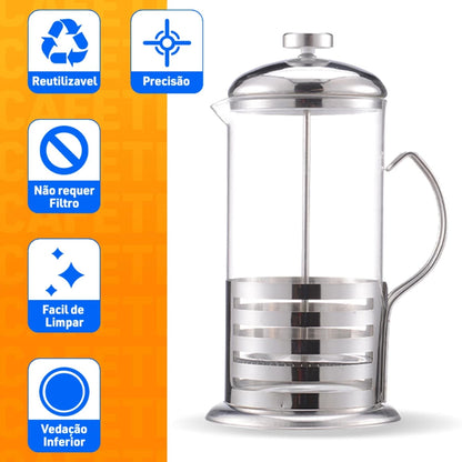 Cremeira Francesa de Inox 600ml