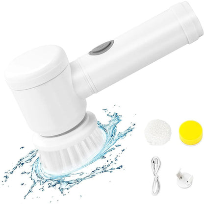 Escova Elétrica Multiuso sem Fio para Limpeza Doméstica