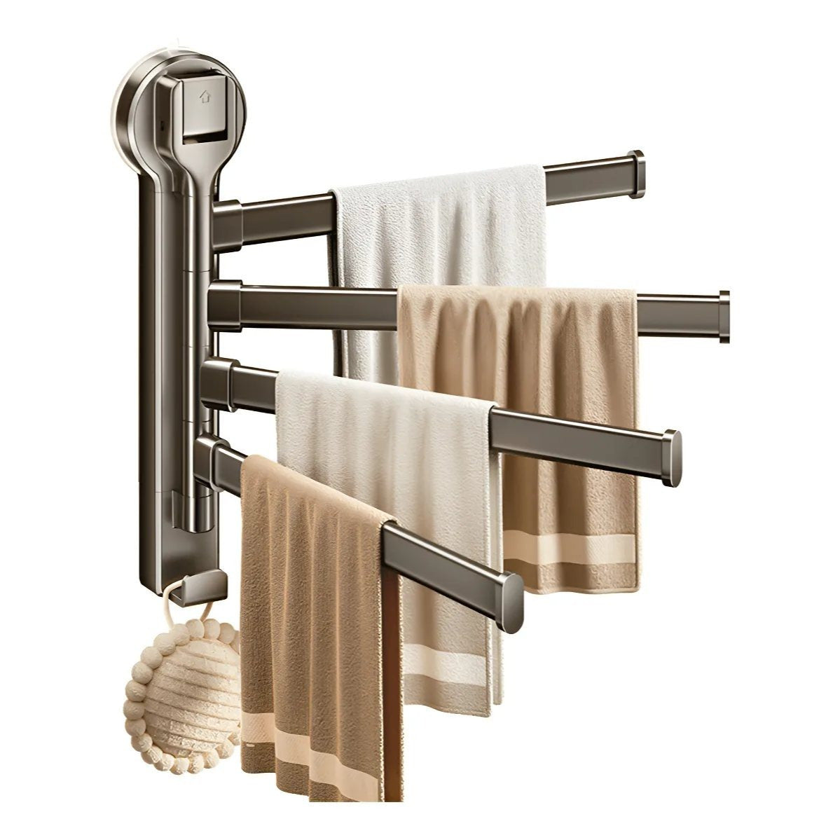 Porta-Toalhas Giratório de Parede