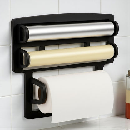 Suporte Triplo para Rolos de Papel