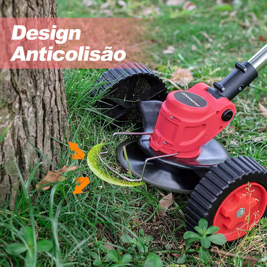 Cortador de Grama Elétrico Sem Fio Brushless Bivolt