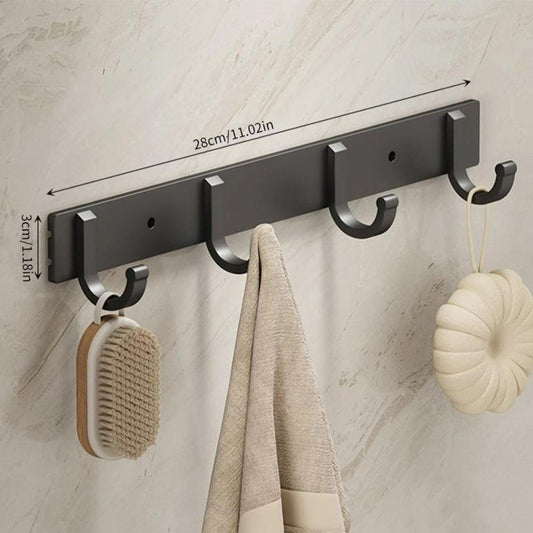 Ganchos de Parede em Alumínio para Banheiro