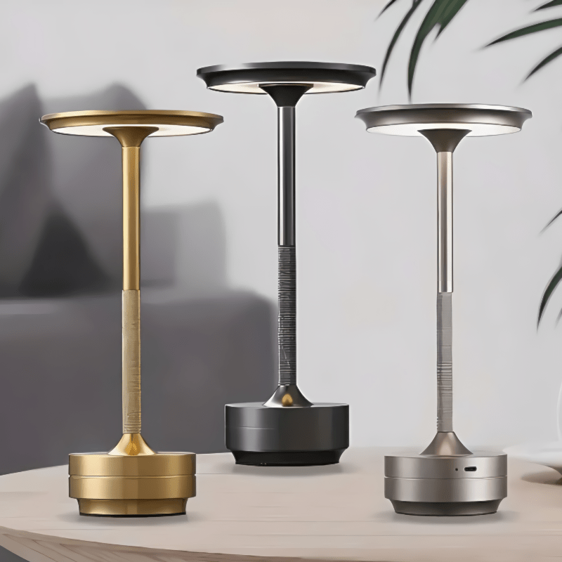 Abajur de Mesa LED Touch Recarregável para Leitura