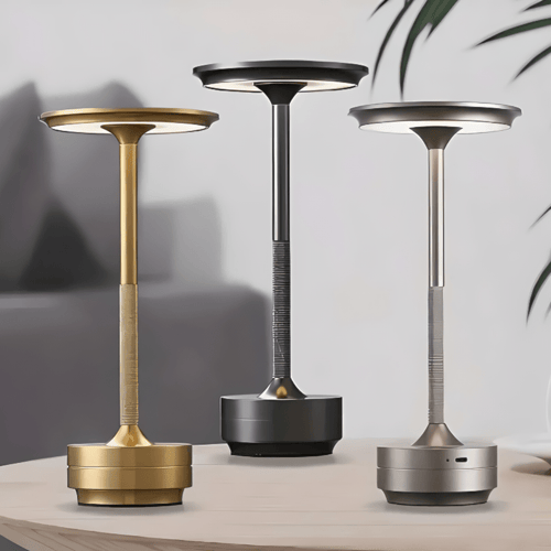 Abajur de Mesa LED Touch Recarregável para Leitura