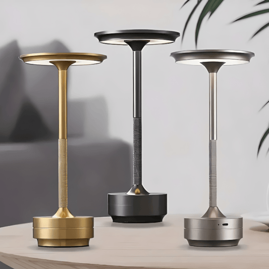 Abajur de Mesa LED Touch Recarregável para Leitura