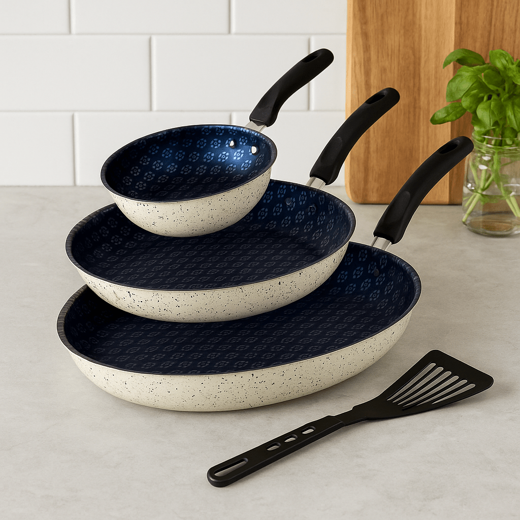 Jogo de Frigideiras Antiaderentes para Cozinha