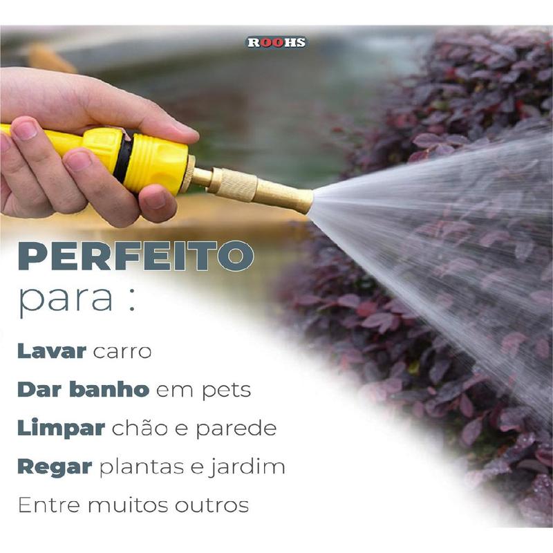 Bico Pulverizador de Alta Pressão 1/2” com Conector e Pistola