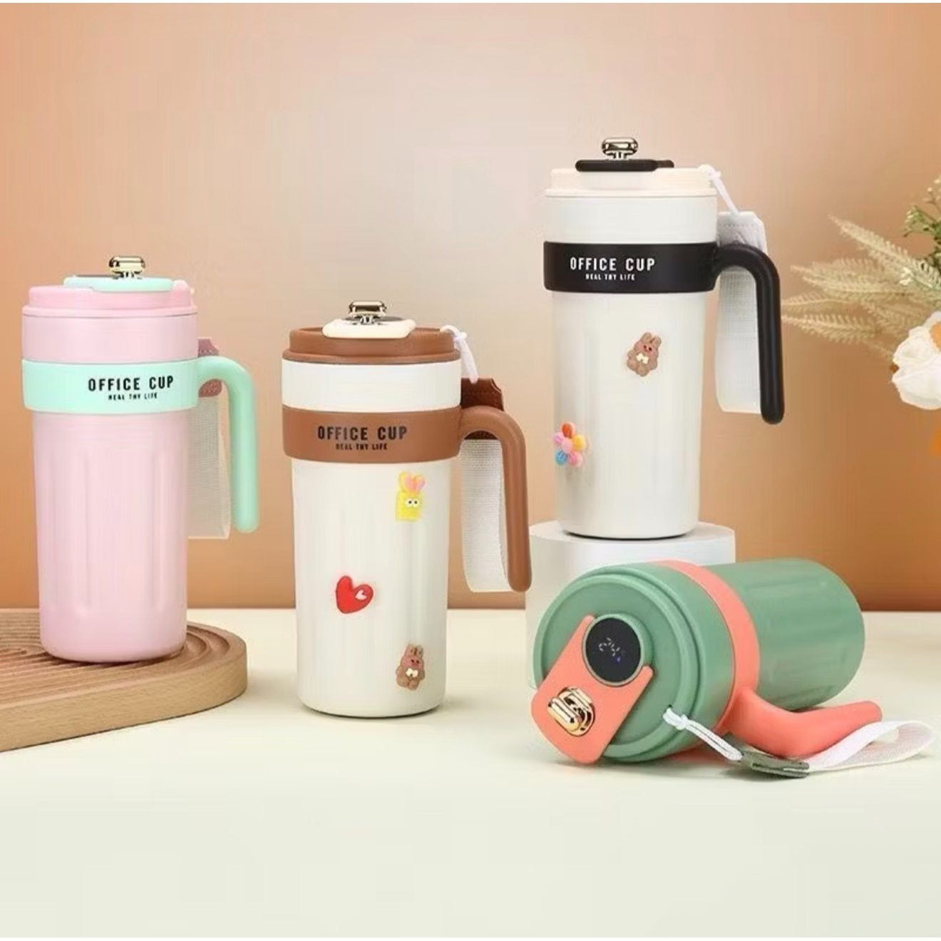 Caneca Térmica Inteligente com Design Moderno