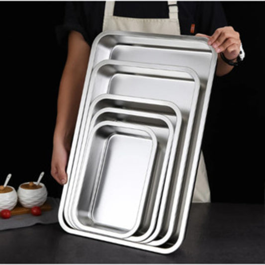 Forma Retangular de Aço Inoxidável Resistente para Forno e Cozinha