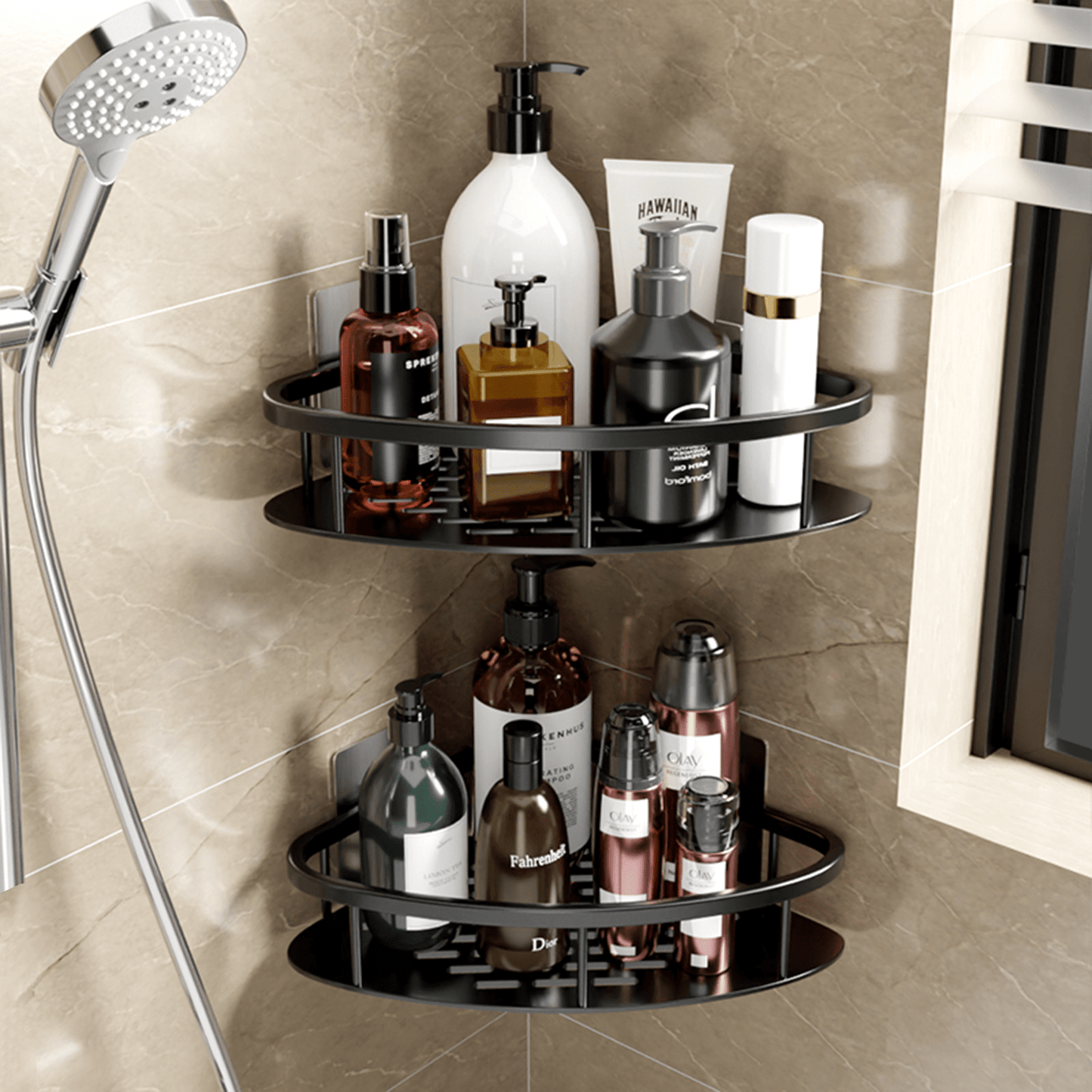 Suporte para Banheiro com Prateleira Multifuncional