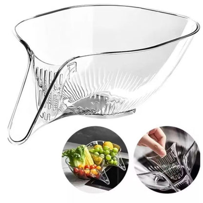 Bacia Escorredora para Lavar Alimentos na Cozinha