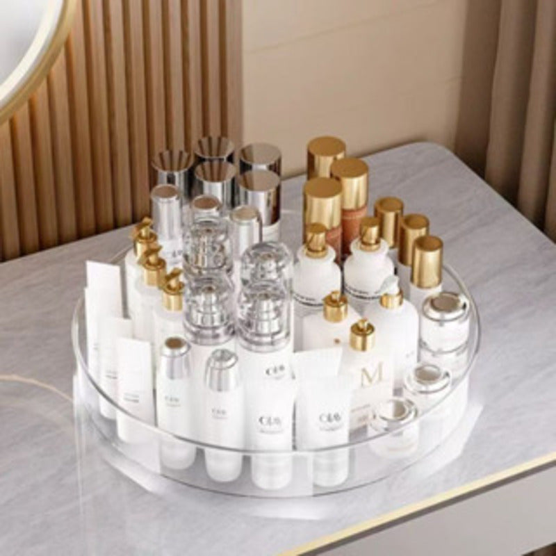 Organizador Giratório em Acrílico para Cosméticos