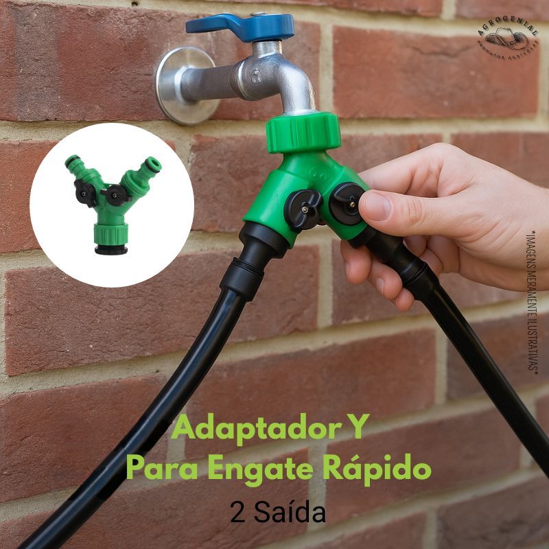Kit Completo de Irrigação Automática para 35 Vasos com Gotejadores