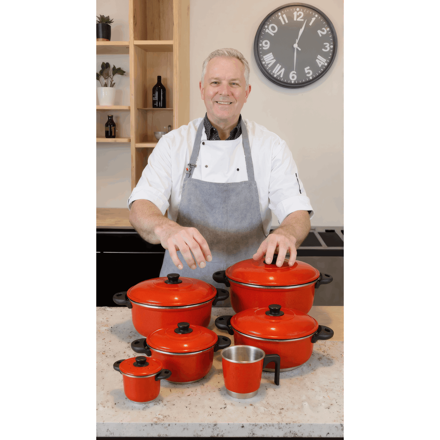 Jogo de Panelas de Alumínio para Cozinha