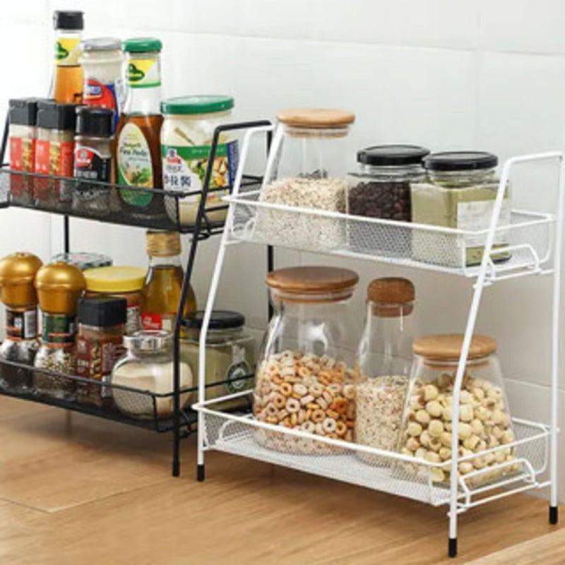 Prateleira Organizadora Dupla em Metal