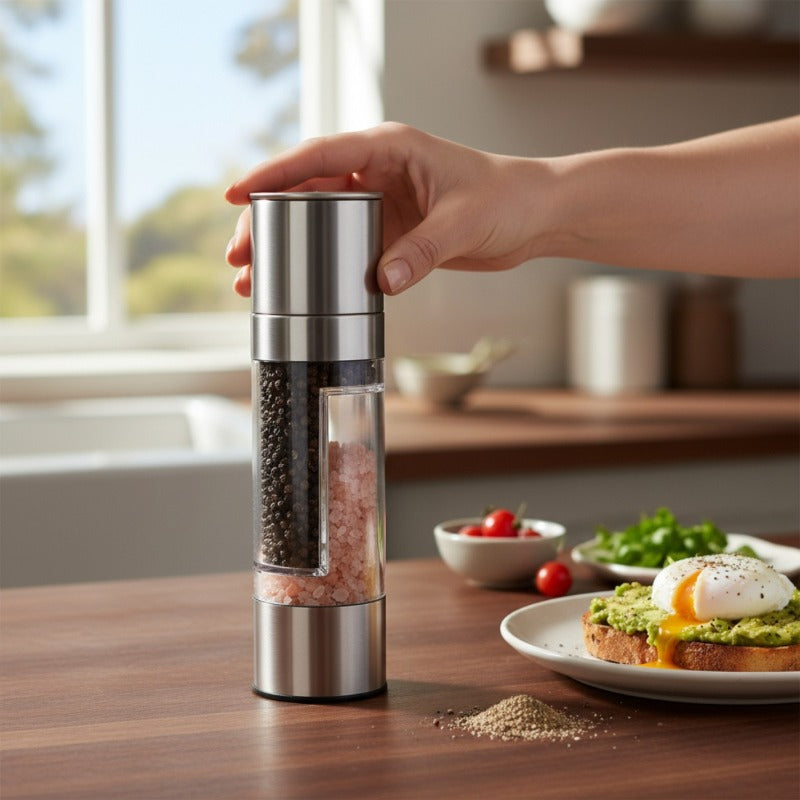 Moedor 2 em 1 de Sal e Pimenta