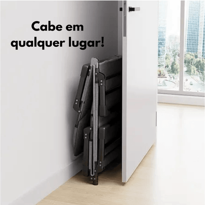 Espreguiçadeira Dobrável Portátil para Descanso e Lazer