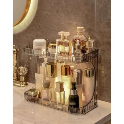 Suporte Acrílico para Cosméticos com Acabamento Diamantado