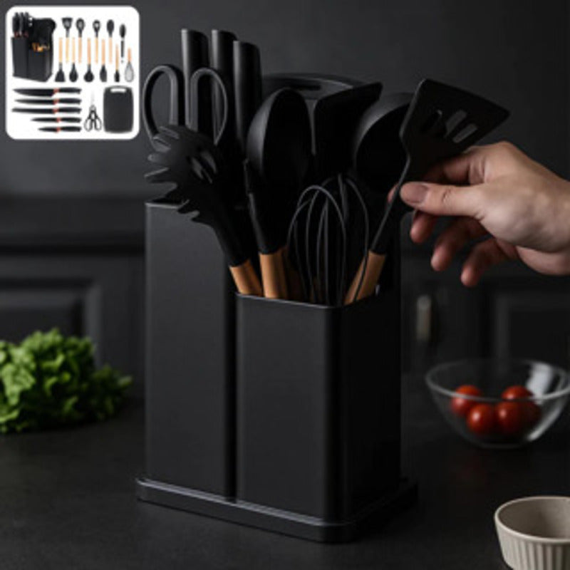 Kit de Utensílios de Cozinha em Silicone